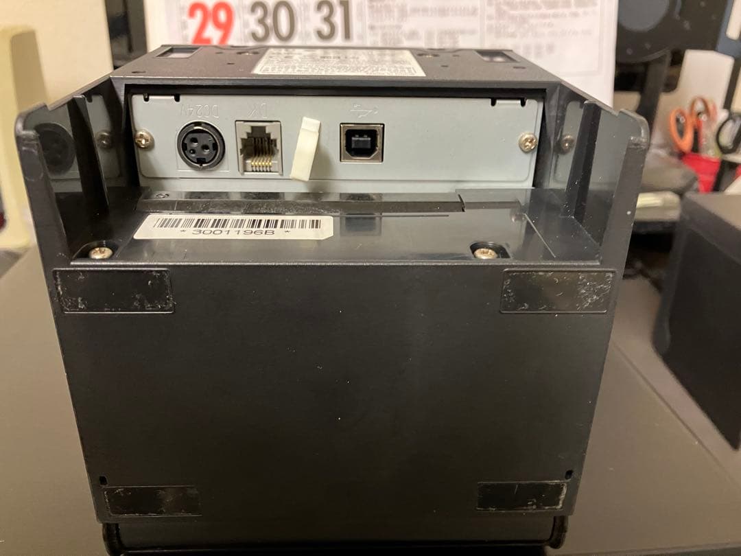 ★セイコースマレジ対応サーマルプリンター&キャッシュドロワー黒一式エプソンSII