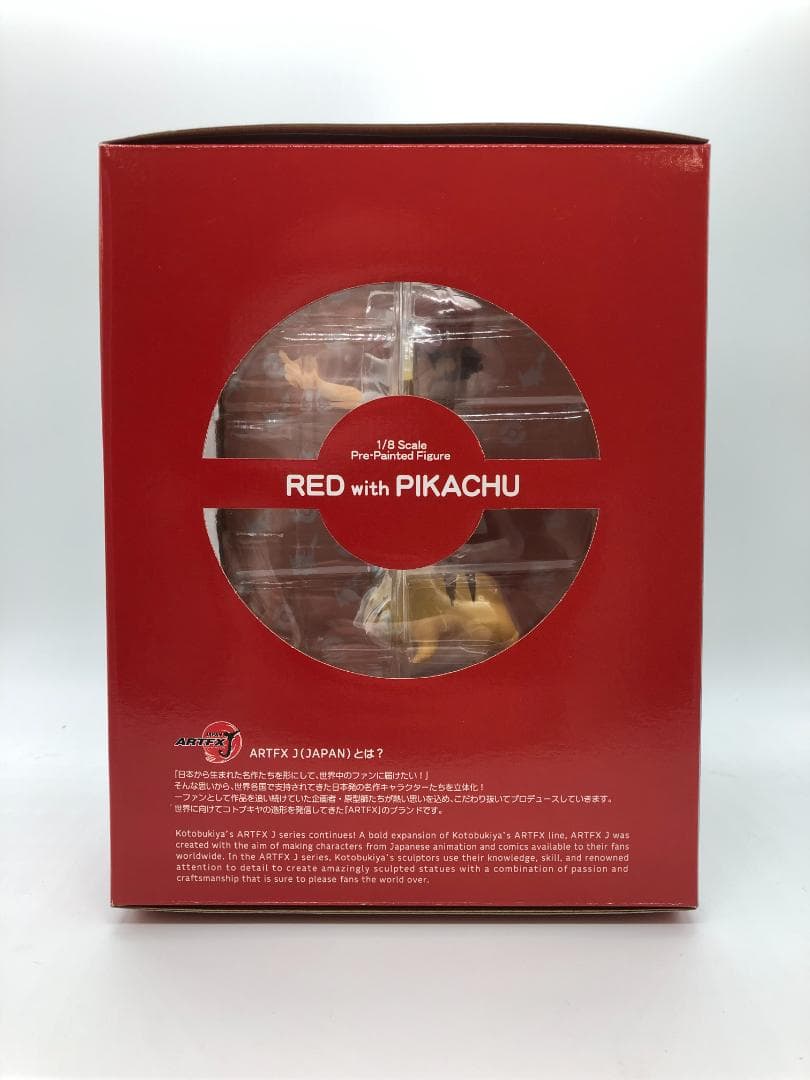 ARTFXJ レッドwithピカチュウ ポケモン フィギュア　新品　03261