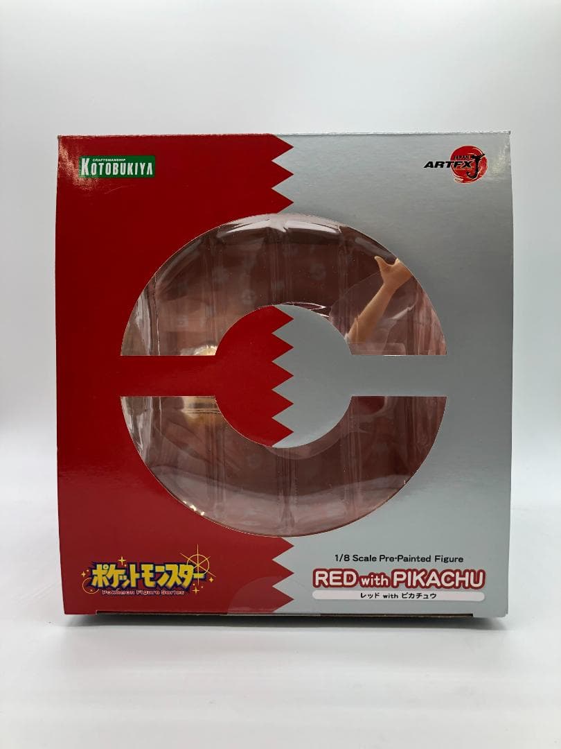 ARTFXJ レッドwithピカチュウ ポケモン フィギュア　新品　03261