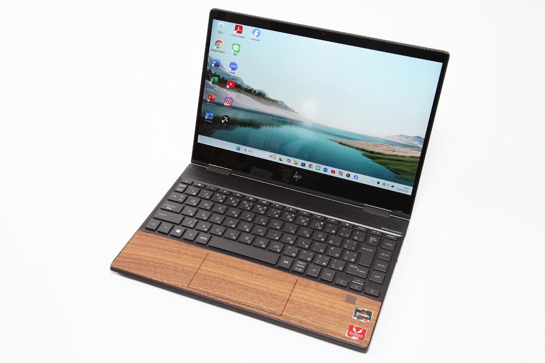 【Office／すぐ使える】HP ENVY x360 Wood Edition