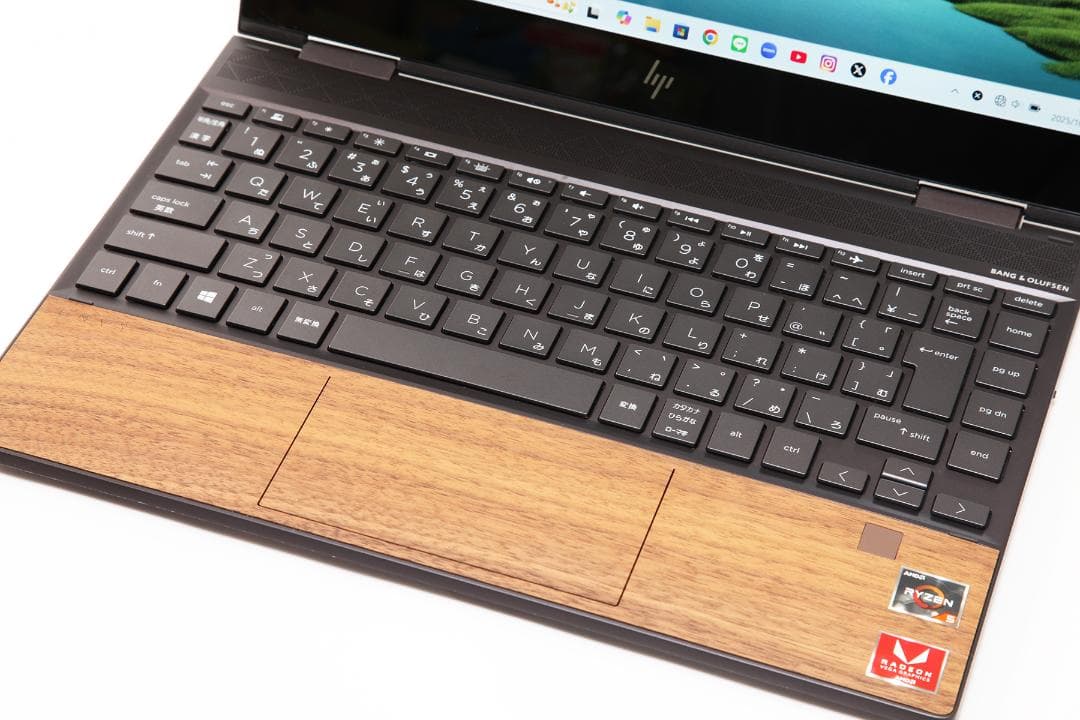 【Office／すぐ使える】HP ENVY x360 Wood Edition