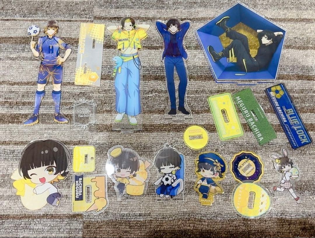 か*の様 ブルーロック　ブルロ　蜂楽廻　アクスタセット