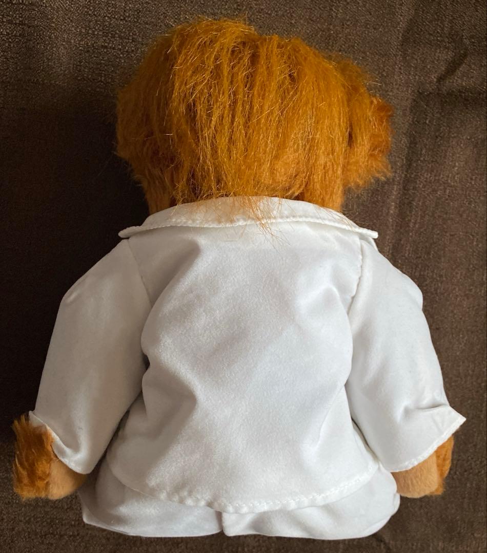 ま*り様 矢沢永吉リーゼントテディベア 白いスーツ