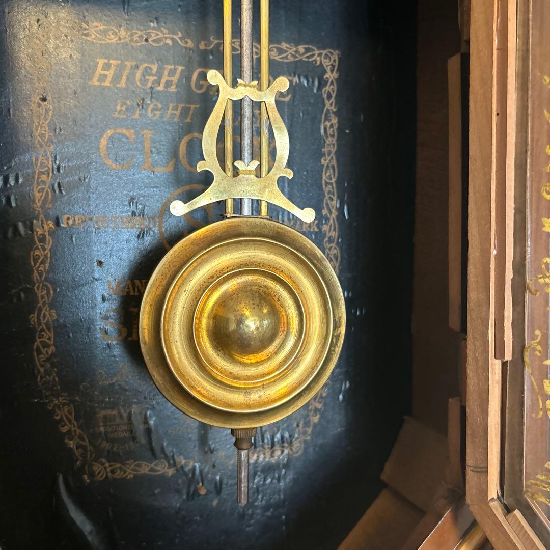 大正期、精工舎柱時計、ボンボン時計