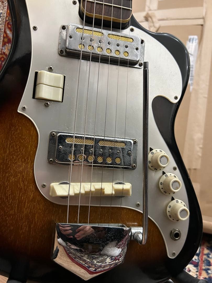 ギター ZENON ES-70T Gold Foil pick up