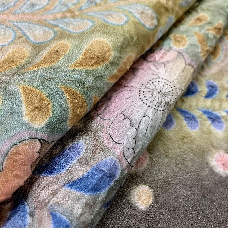 507z27☆泰常 振袖 金通し 辻が花絞り染 作家物 薄黄☆美品 成人式結婚式