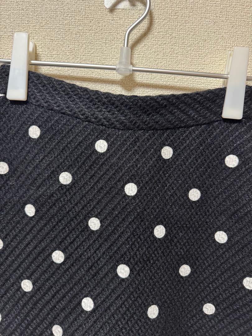 シェリエ sheller ドット キュロット スカート S