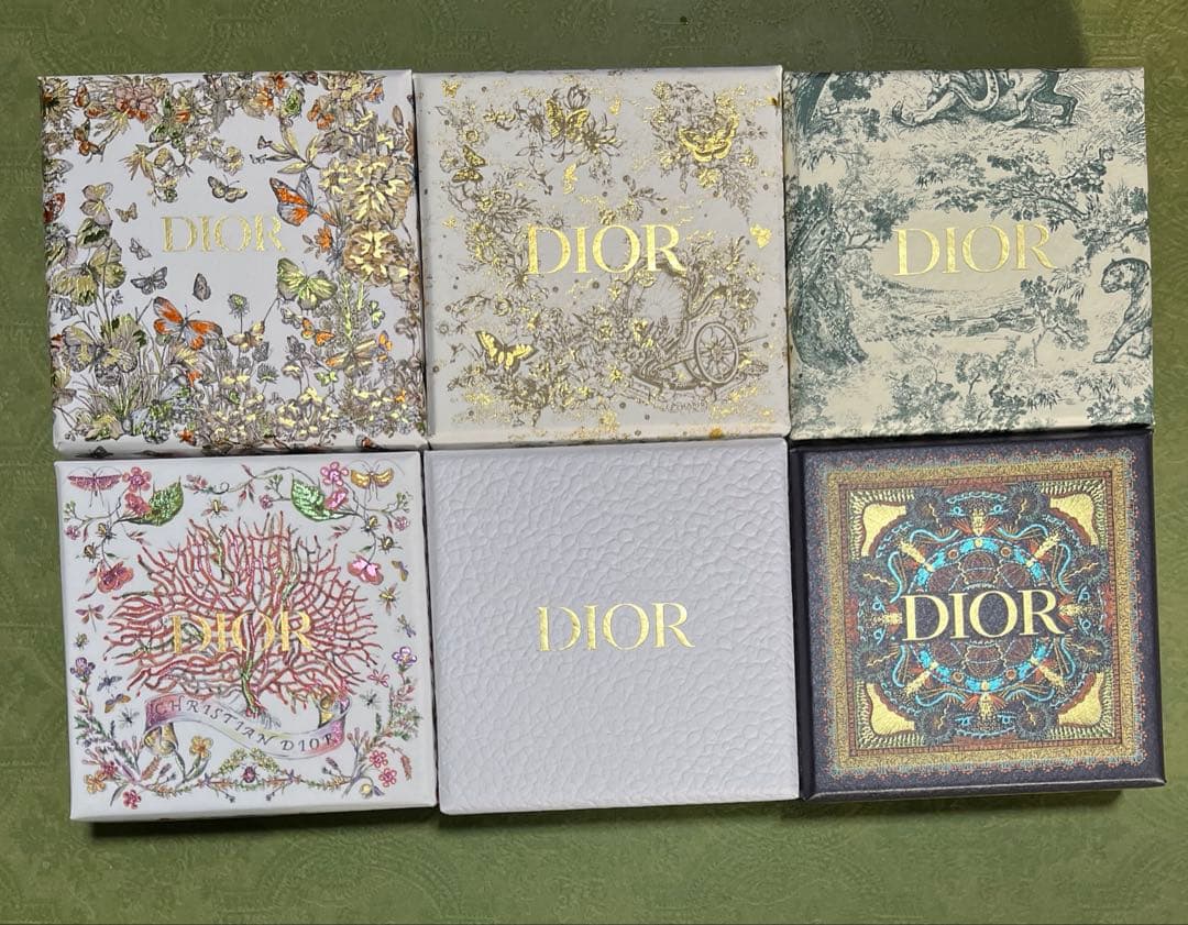 [激レア]DIORクリスチャンディオール 限定ピアス空箱 現行品空箱セット❤️