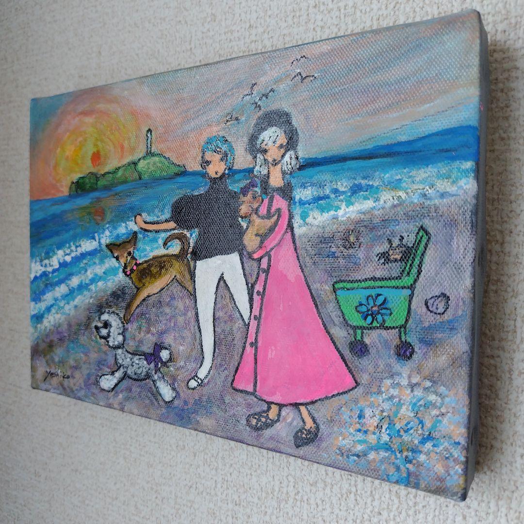 アル✨[夕陽の中の江ノ島をお散歩]&[忘れな草の室内]アンリ•マティス