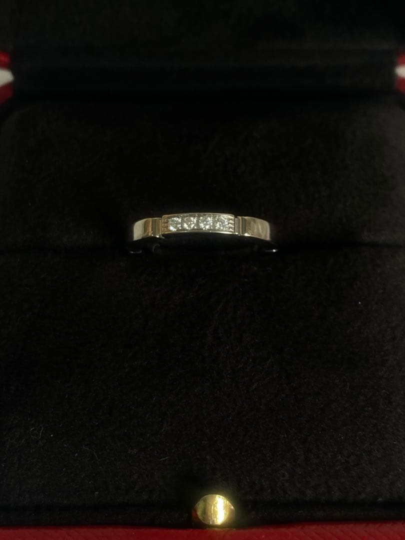 Cartier マイヨンパンテール ダイヤリングWG750 サイズ49 証明書付