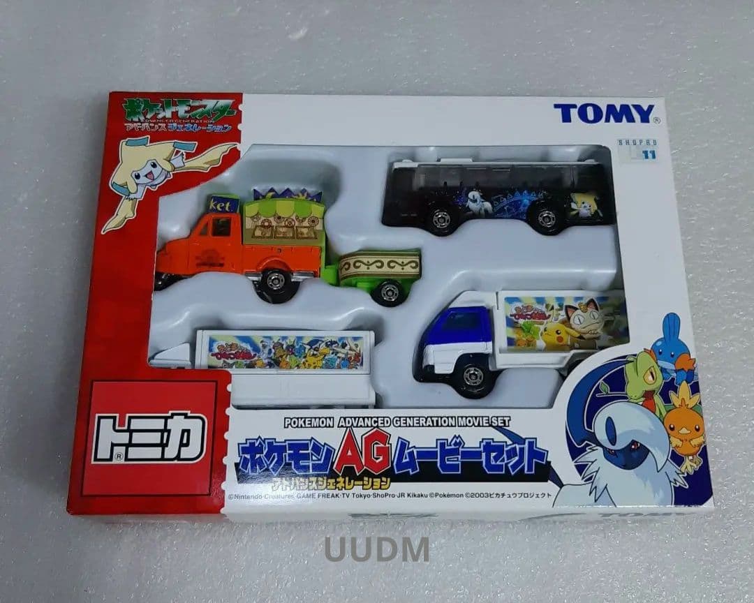 希少！トミカ ポケモン アドバンスジェネレーション ムービーセット ミニカー
