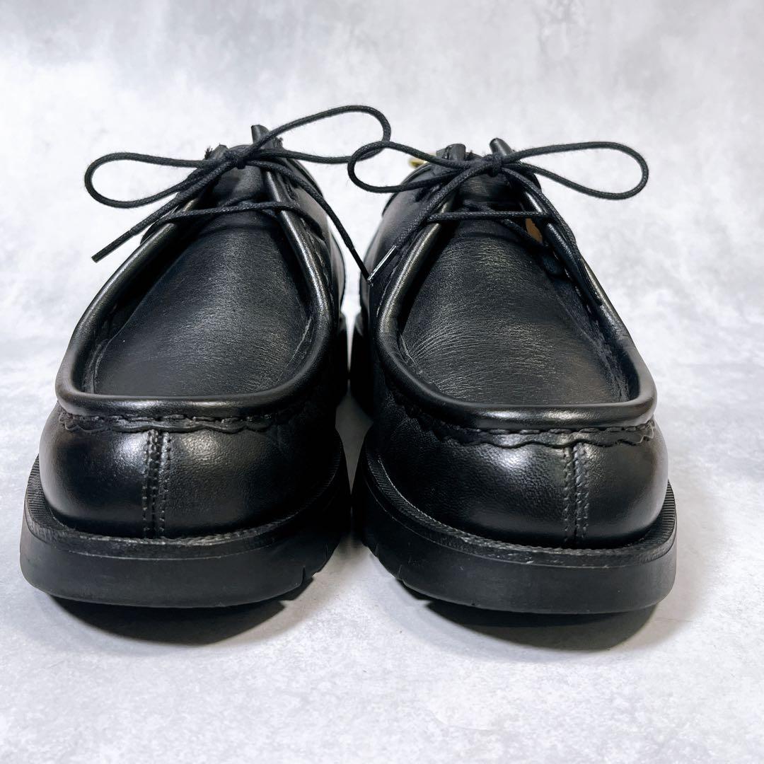 ☆未使用級☆【クレマン】パドロール(40) チロリアンシューズ　本革　厚底　黒