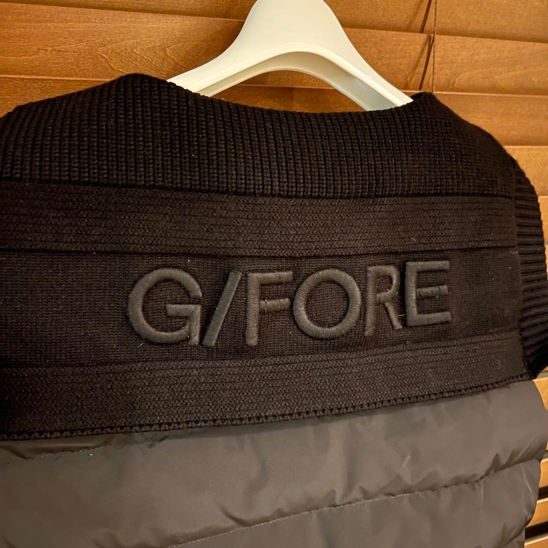 【黒S】G/FORE ジーフォア ゴルフ レディース ダウンベスト
