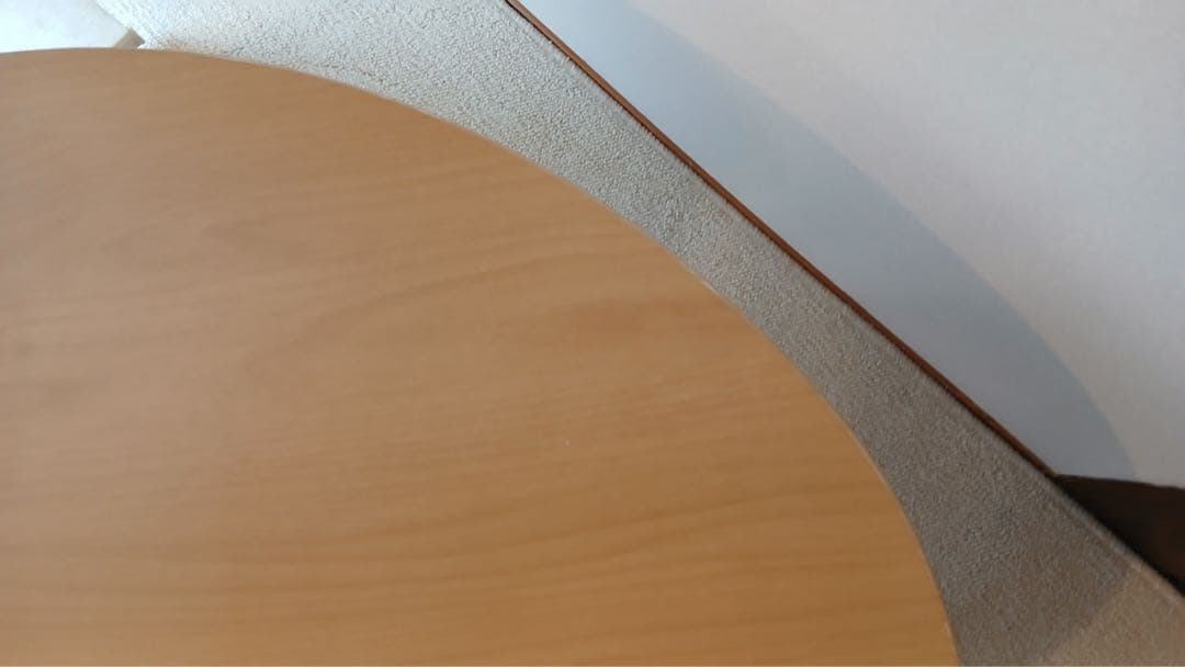 ニトリ 豆型 リビングこたつテーブル