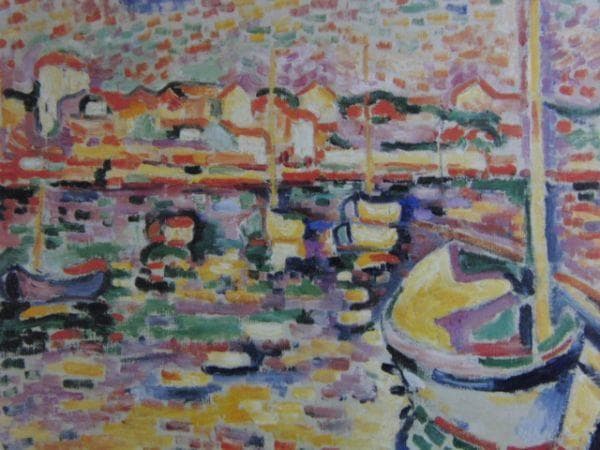 ジョルジュ・ブラック、レスタックの港、希少な画集より、状態良好