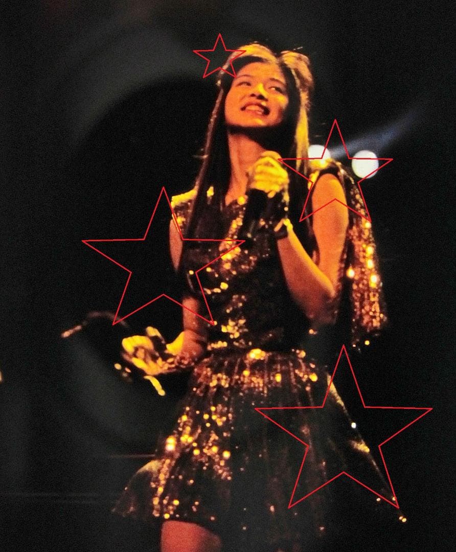 激レア！　森高千里　ポジフィルム５枚