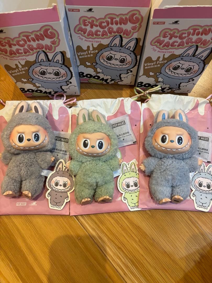 Exciting Macaron 3カラーセット マカロン ラブブ labubu