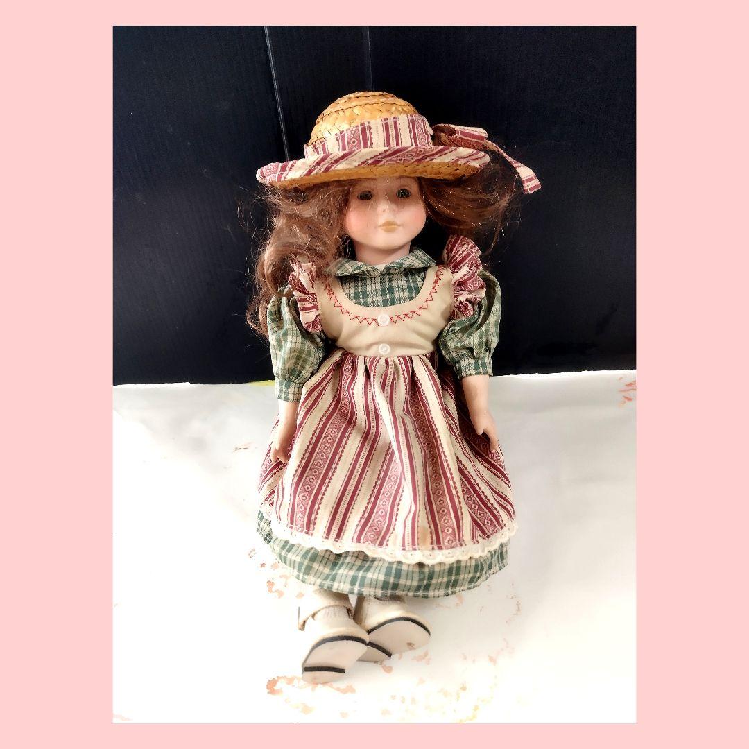 昭和初期 ビスクドール sankyoオルゴール入り　オリジナル衣装　欠陥無し