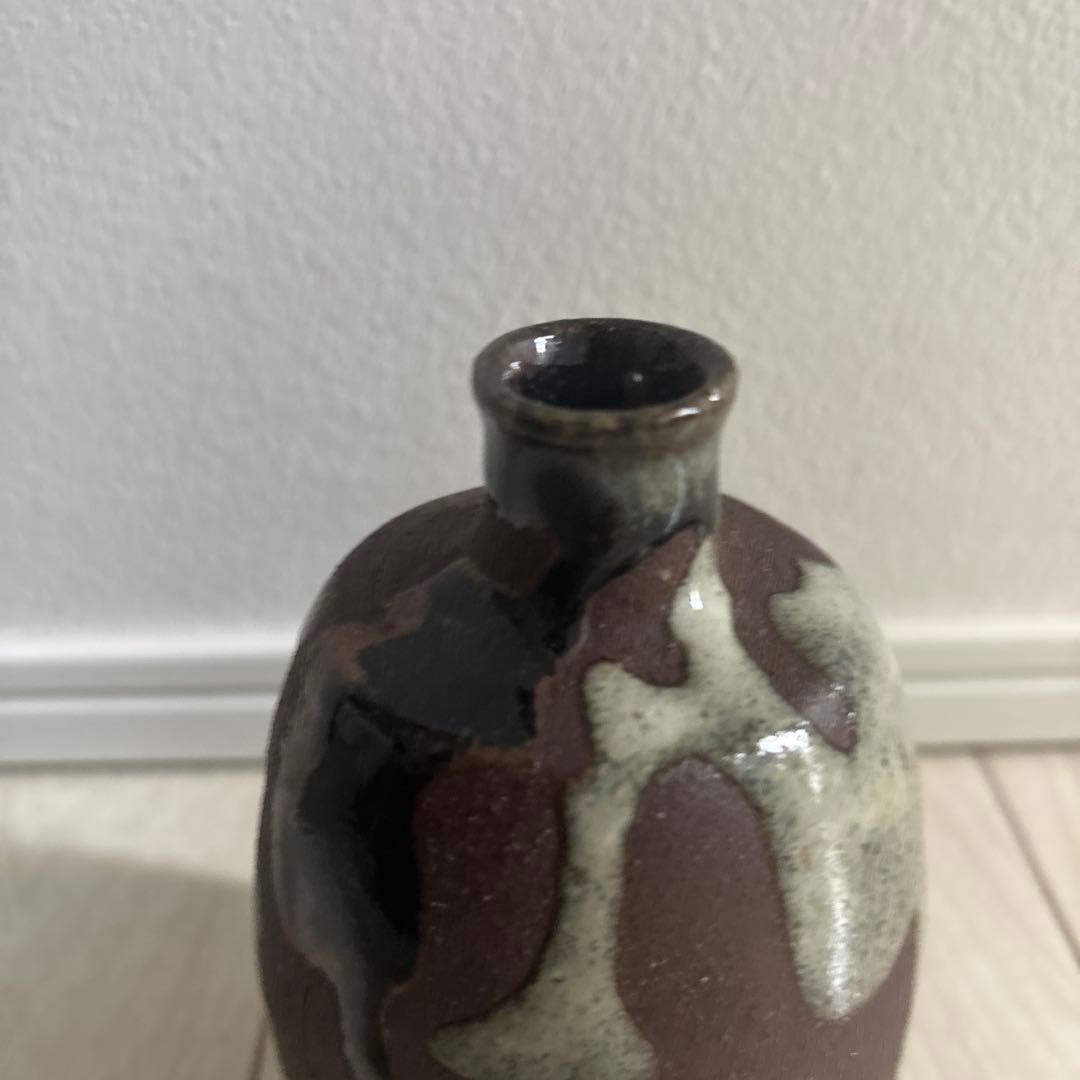 濱田庄司　流掛焼締徳利