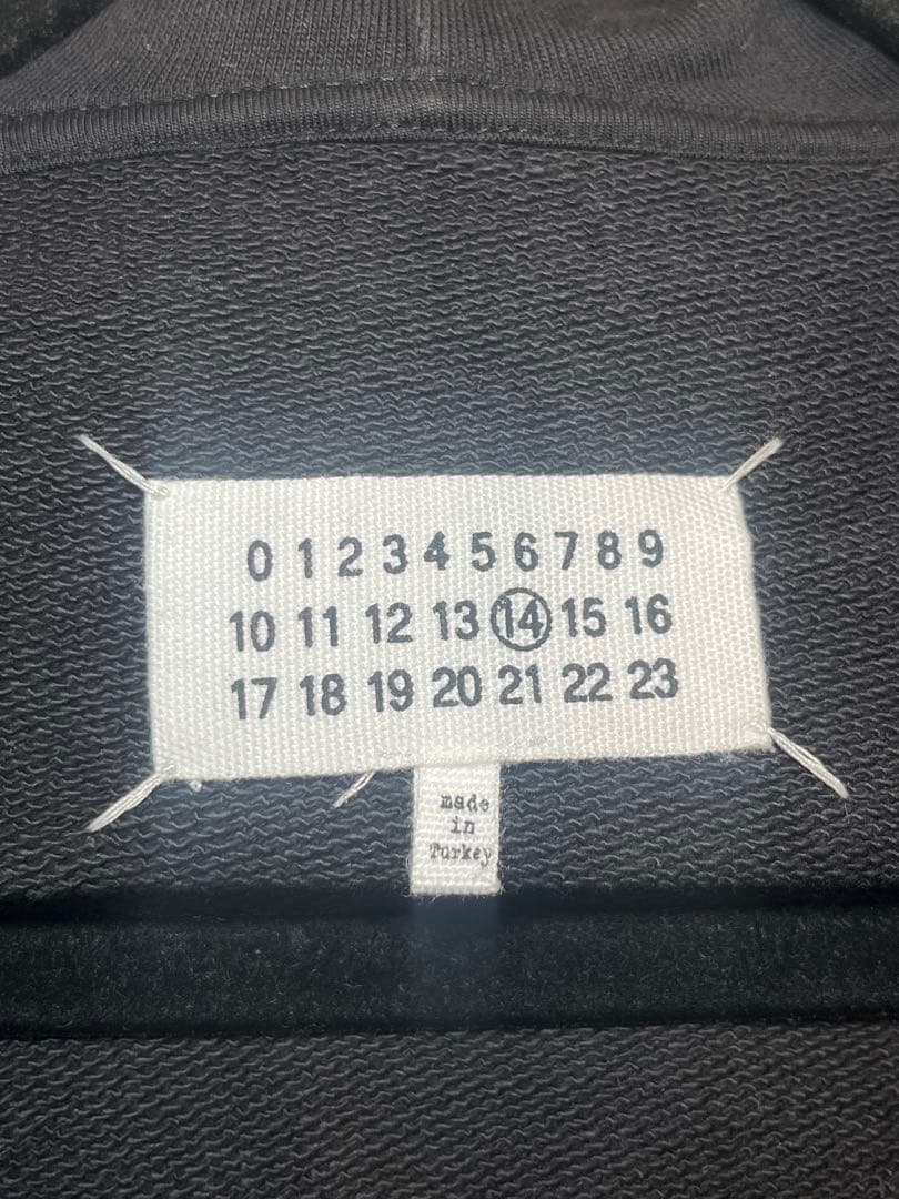 Maison Margiela　44 パーカー マルジェラ ジップパーカー