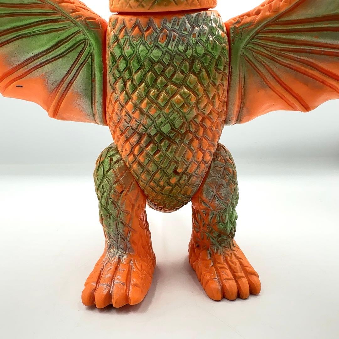 【希少品】当時物 ブルマァク キングギドラ スタンダードサイズ ソフビ