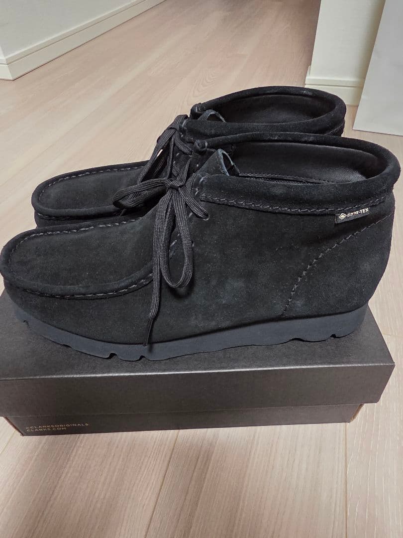 clarks ワラビー GORE-TEX UK7.5 26〜27cm ブラック