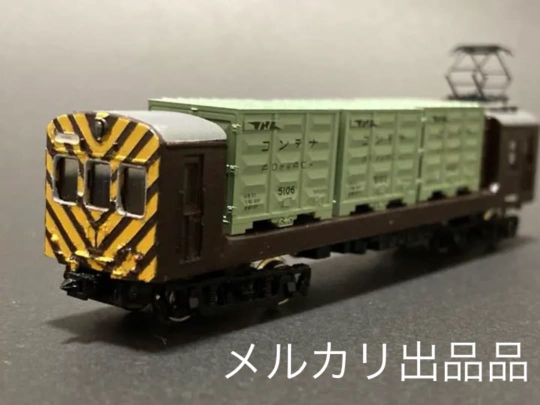 【特製加工品】 クモヤ22001 katoコンテナ付、動力ユニット組込済