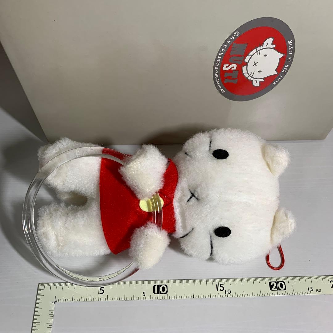 激レア！昭和レトロ　ムスティ　ぬいぐるみ付きタオル掛け＆ハンドタオル2枚　新品