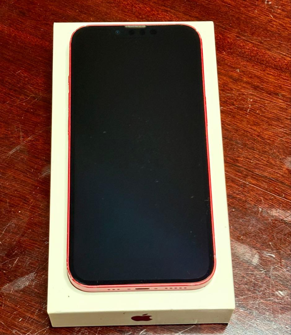 Apple iPhone 13 (PRODUCT)RED 本体