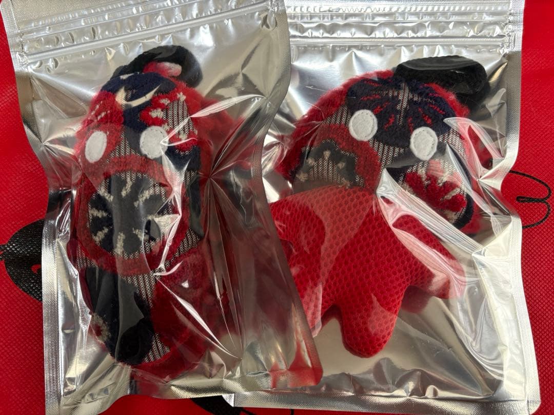 ベストサウナハットベロア生地メッシュ君＆蓑虫君新品未使用