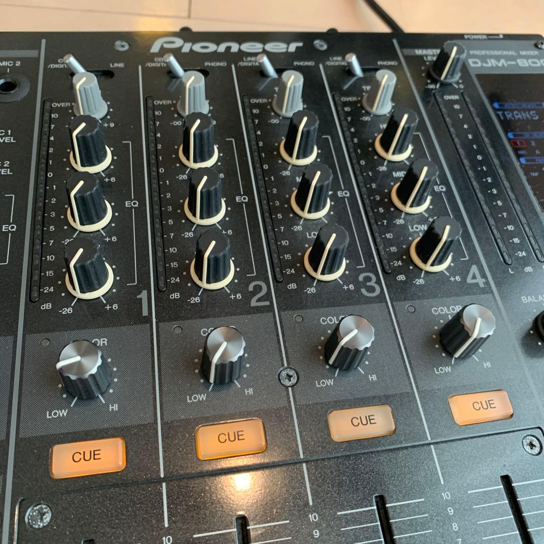 Pioneer DJM-800 DJミキサー　 角度調整ミキサー専用スタンド付