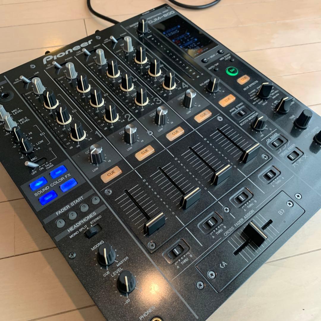 Pioneer DJM-800 DJミキサー　 角度調整ミキサー専用スタンド付