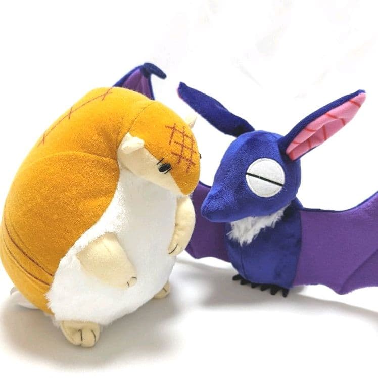 匿名配送◆吸血鬼すぐ死ぬ 鼻息丸 ジョン 初期 ぬいぐるみ レア