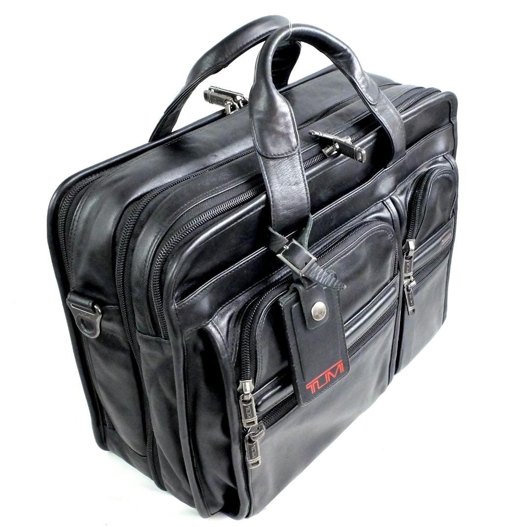 トゥミ 96141G4.4（廃番） レザー・オーガナイザーPCブリーフ【美品】