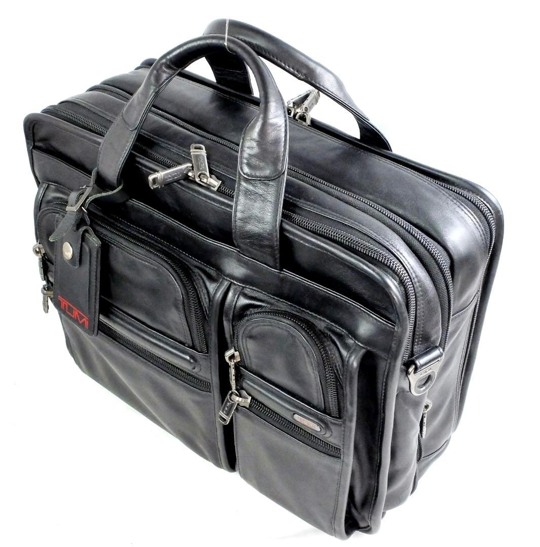 トゥミ 96141G4.4（廃番） レザー・オーガナイザーPCブリーフ【美品】