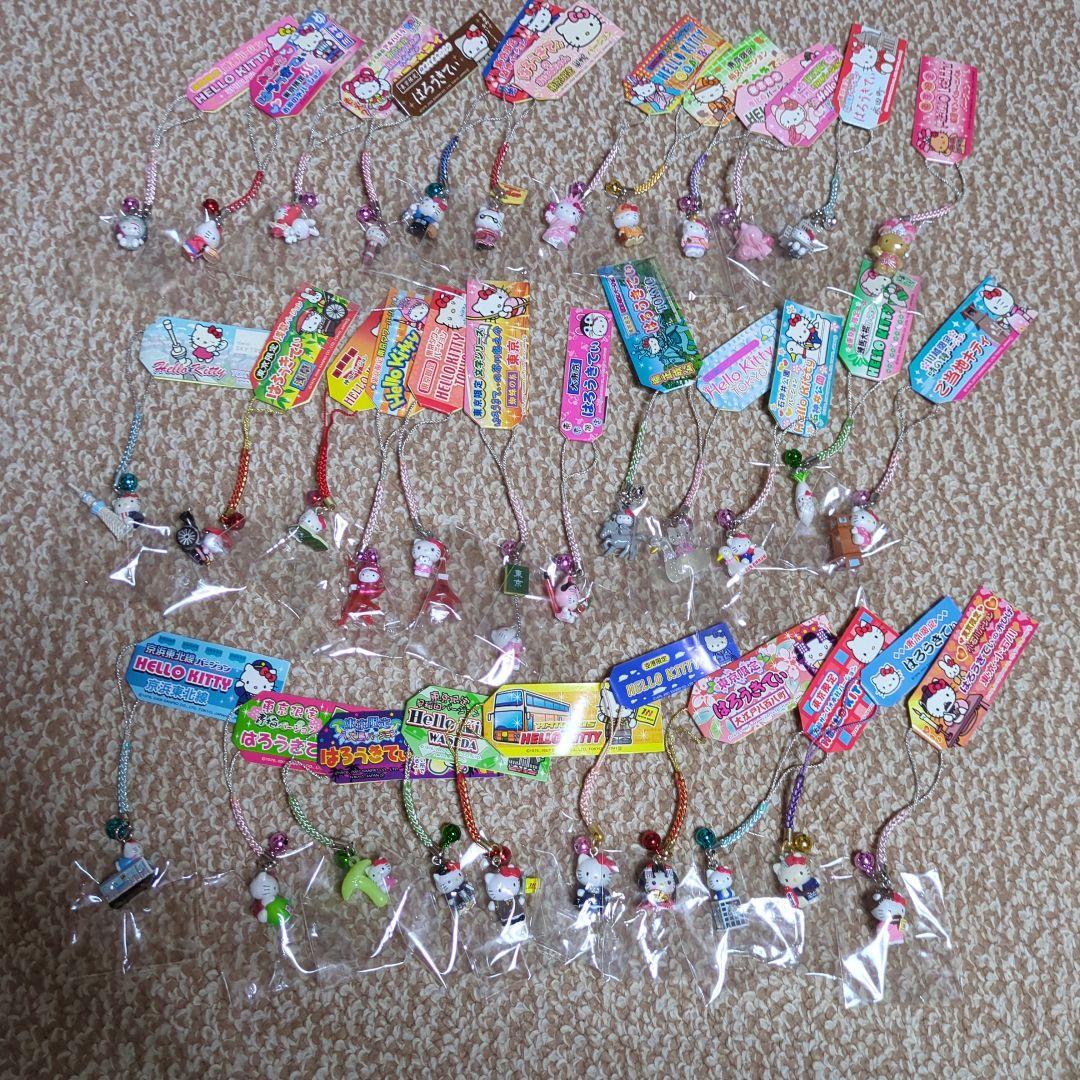 ご当地キティ根付　東京、いろんなバージョン 80個