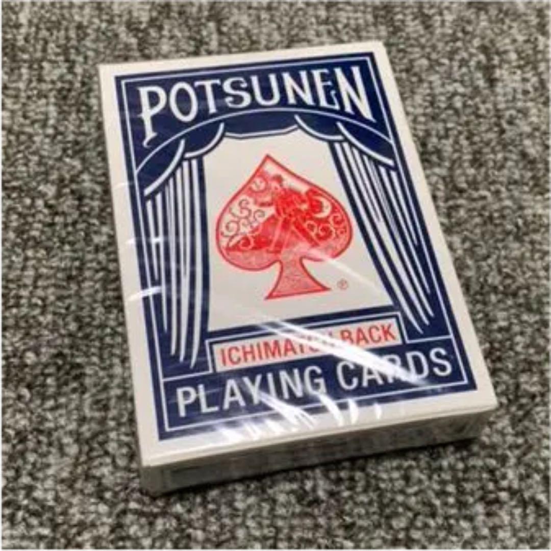 ポツネン トランプ 青