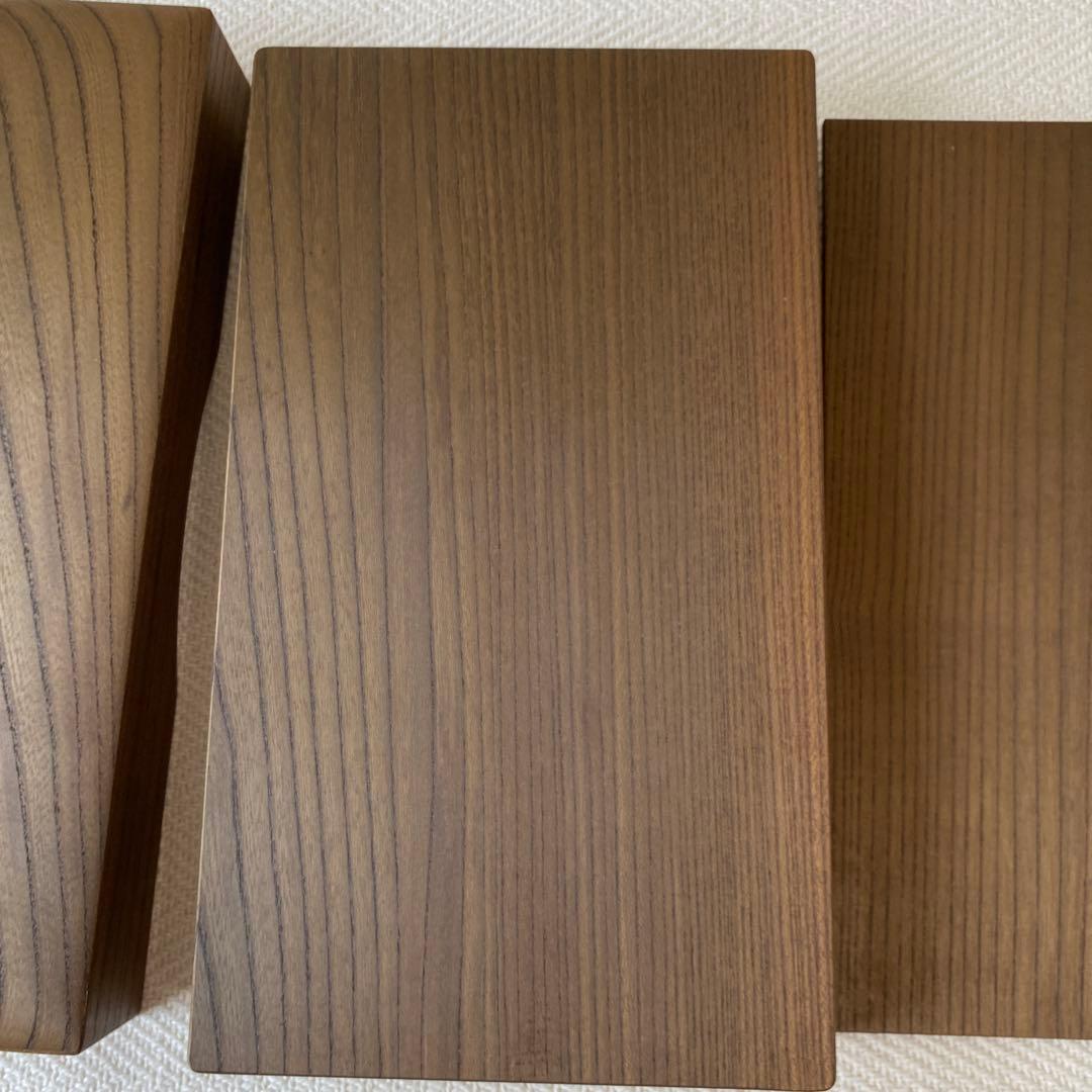 ②千年の神代銘木箱 発掘古代木 数珠 念珠箱 トンボ玉用宝箱 天然木の箱