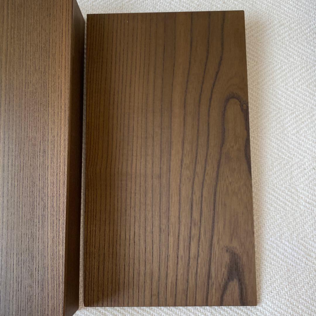 ②千年の神代銘木箱 発掘古代木 数珠 念珠箱 トンボ玉用宝箱 天然木の箱