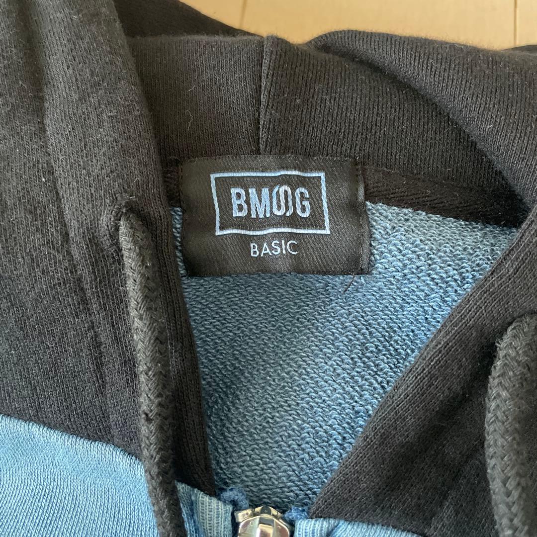 BMSGツートンジップパーカー