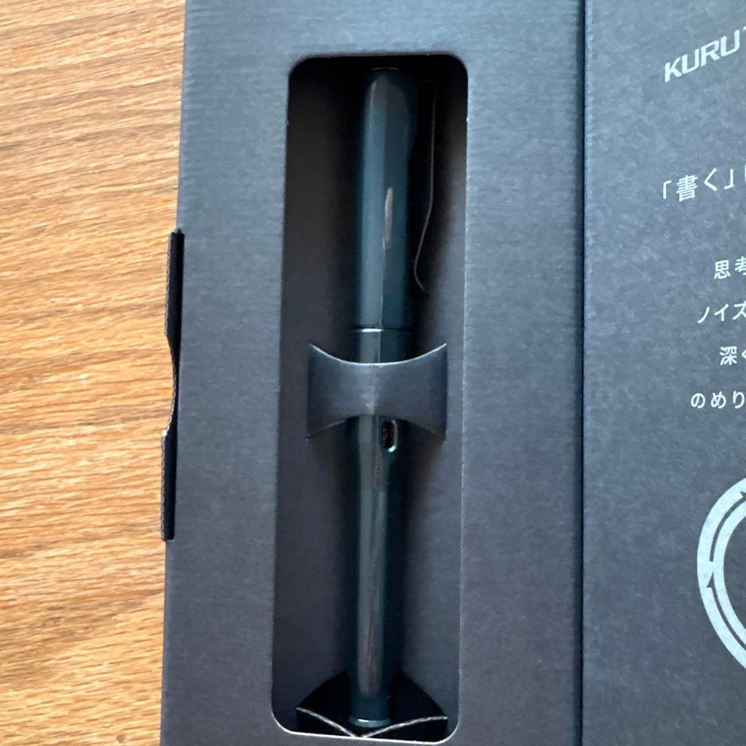 伊東屋紙袋付き　KURUTOGA DIVE アビスブルー　シャープペンシル