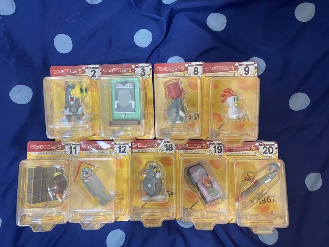 トムとジェリー　ハッピーくじ　A賞　フィギュア　9点セット　happyくじ