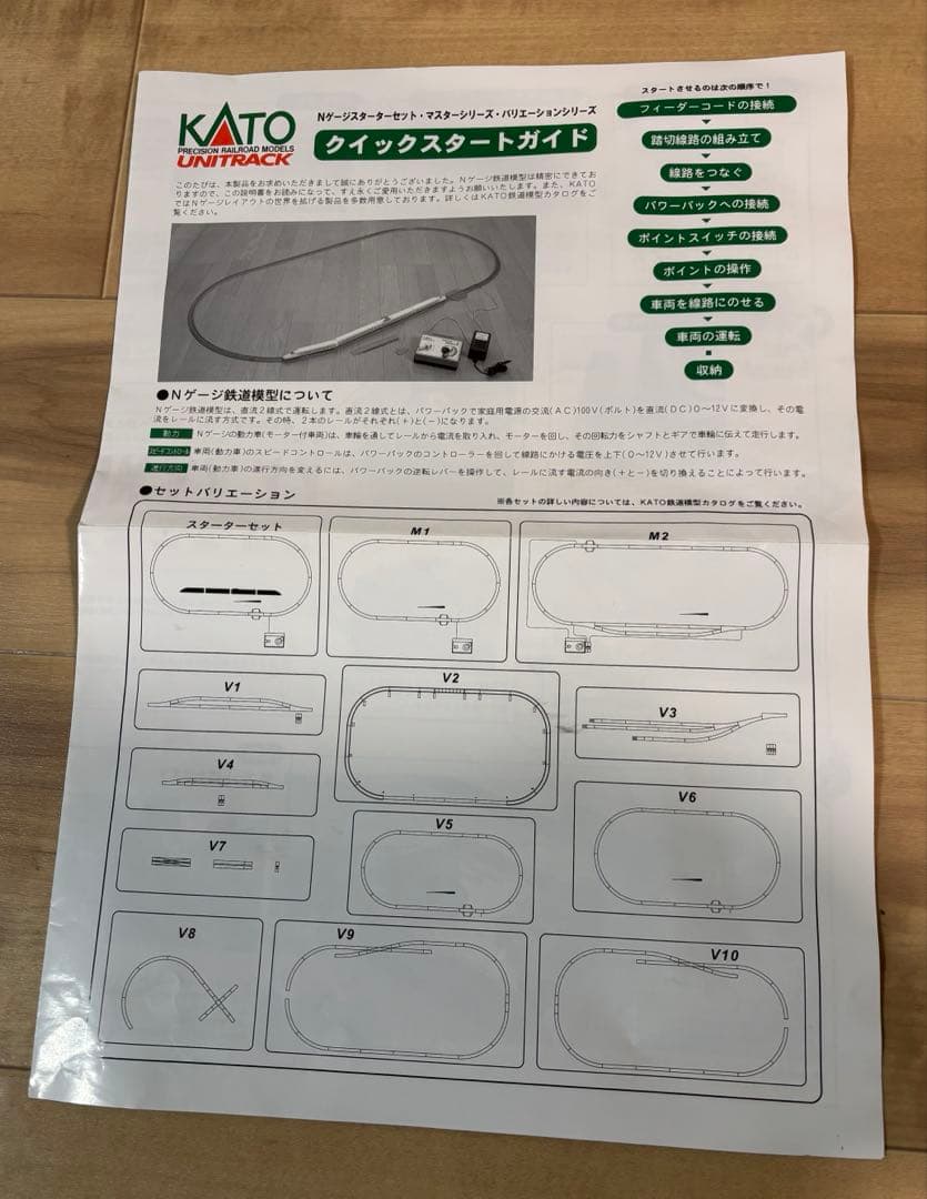 Nゲージ KATOレールセット 阪急6300系車両つき