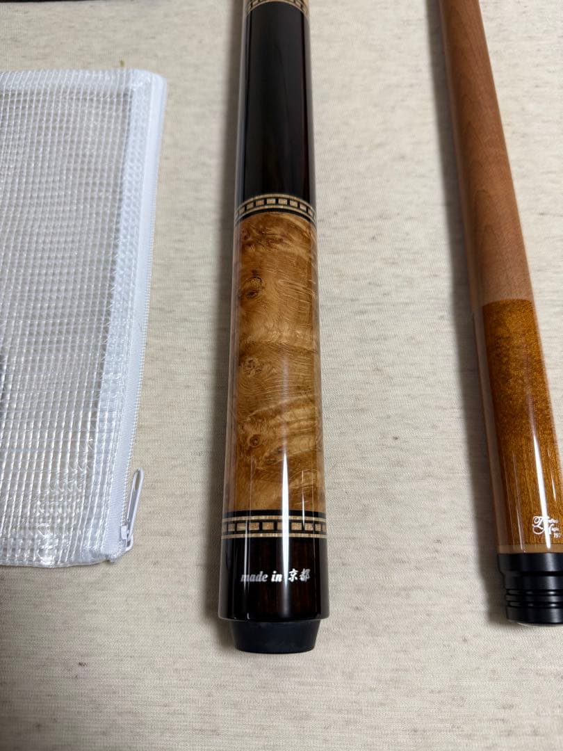 新作　早川工房カスタムキュー　グリップ3分割　NO.353