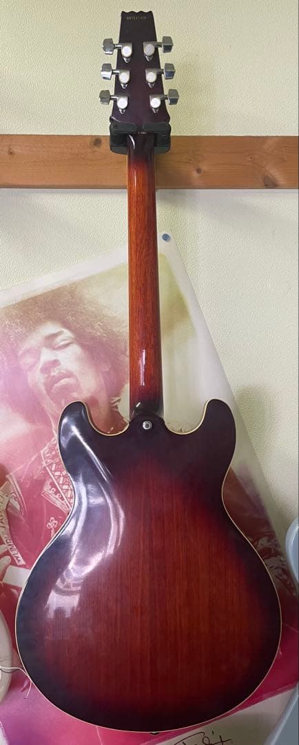 Austrian II セミアコースティックギター サンバースト