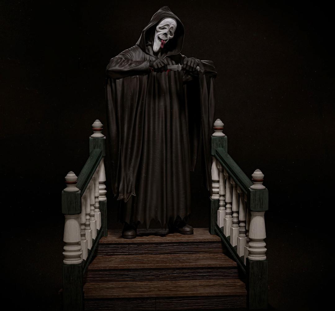 1/10　未塗装 未組立　フィギュア　ガレージキット 　ghostface