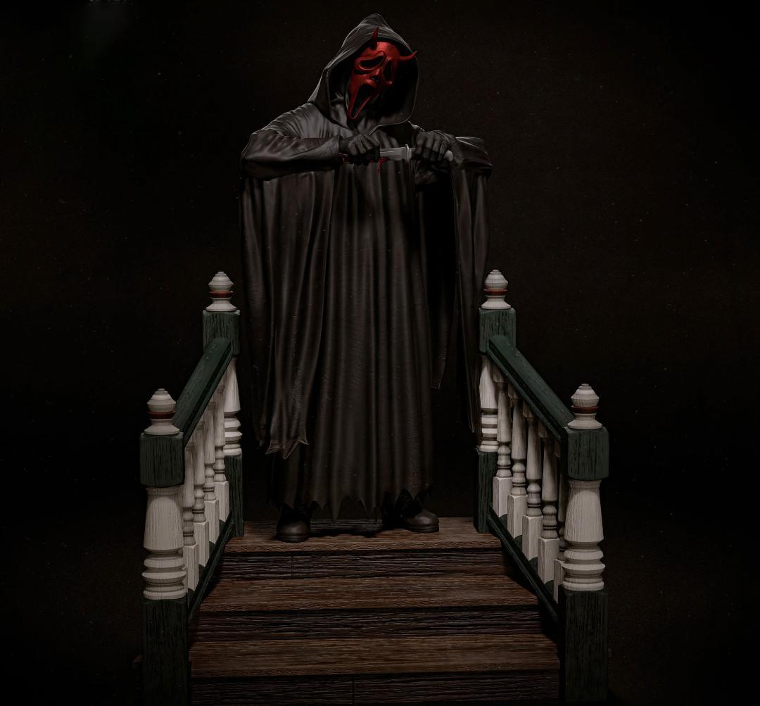 1/10　未塗装 未組立　フィギュア　ガレージキット 　ghostface