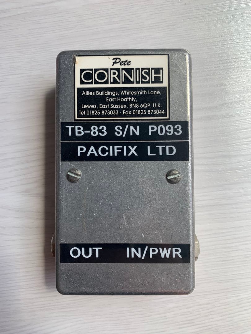 ギター Pete Cornish TB-83 Treble Boost