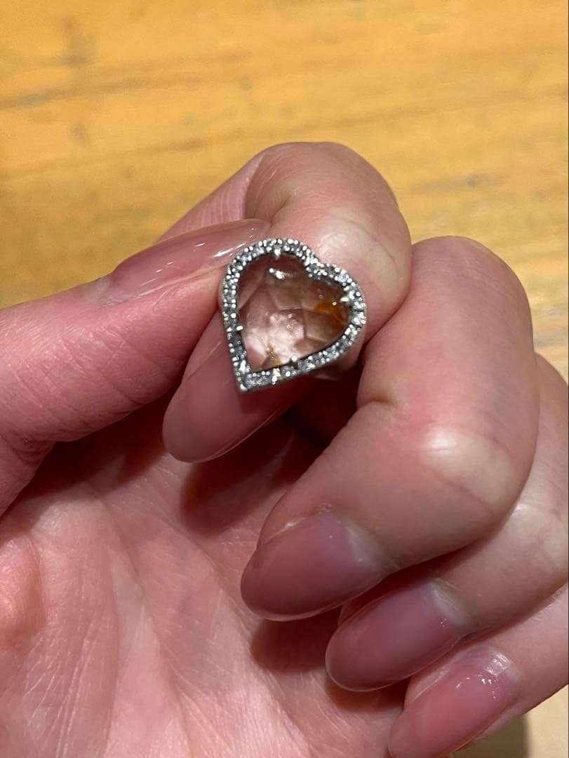 1/12まで値下げ【Adlin Hue】トルマリン　ピンキーリング【1号】