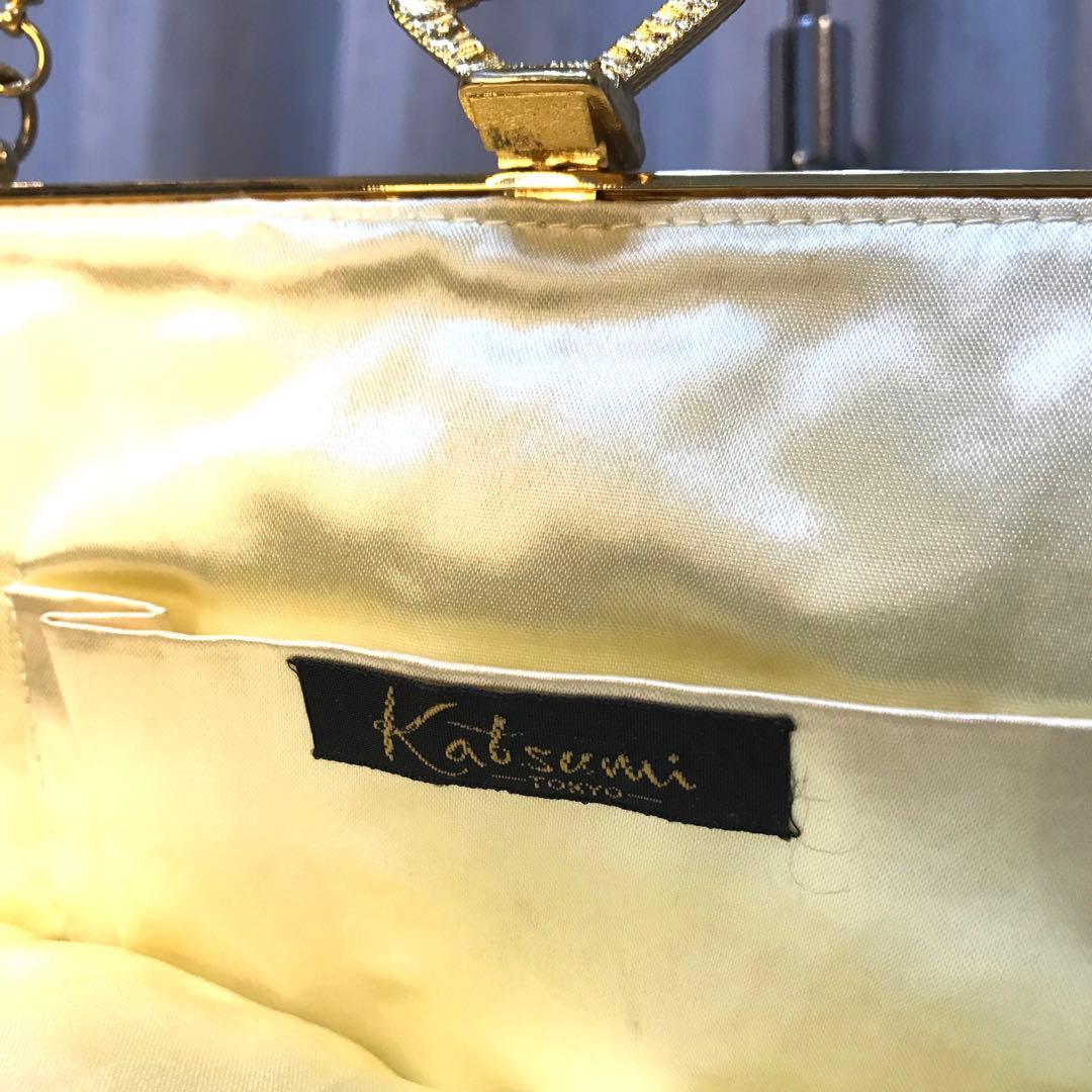 パーティーバッグ☆ＫＡＴＳＵＭＩ　結婚式　和装　未使用級‼️